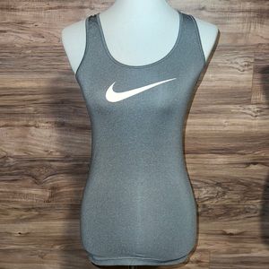 Woman’s Nike Dri-Fit grey tank size XS